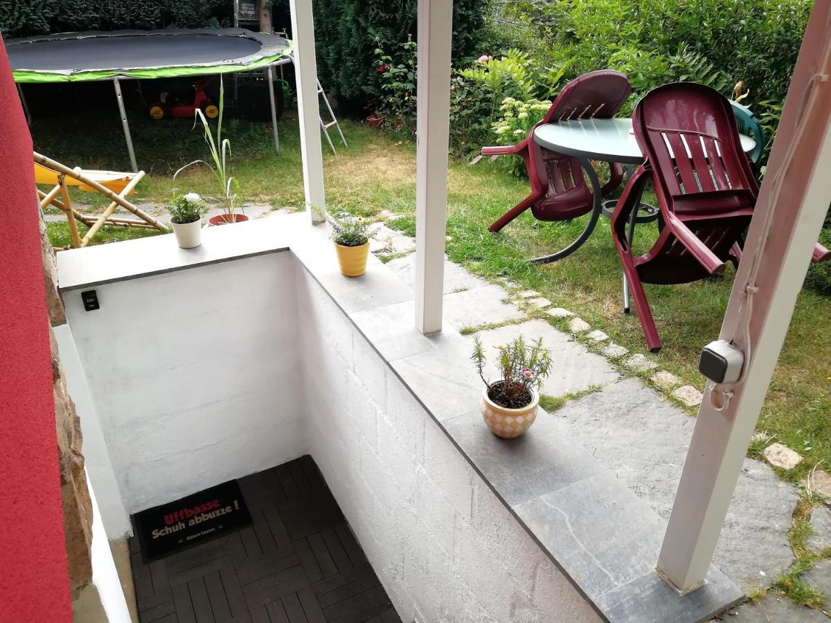 Kleines Studio Im Eichenwaeldchen, 1 Zimmer Kueche Bad Friedrichsgrun Bagian luar foto