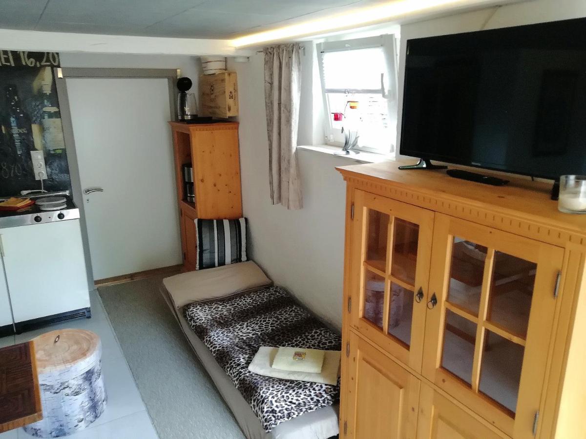 Kleines Studio Im Eichenwaeldchen, 1 Zimmer Kueche Bad Friedrichsgrun Bagian luar foto